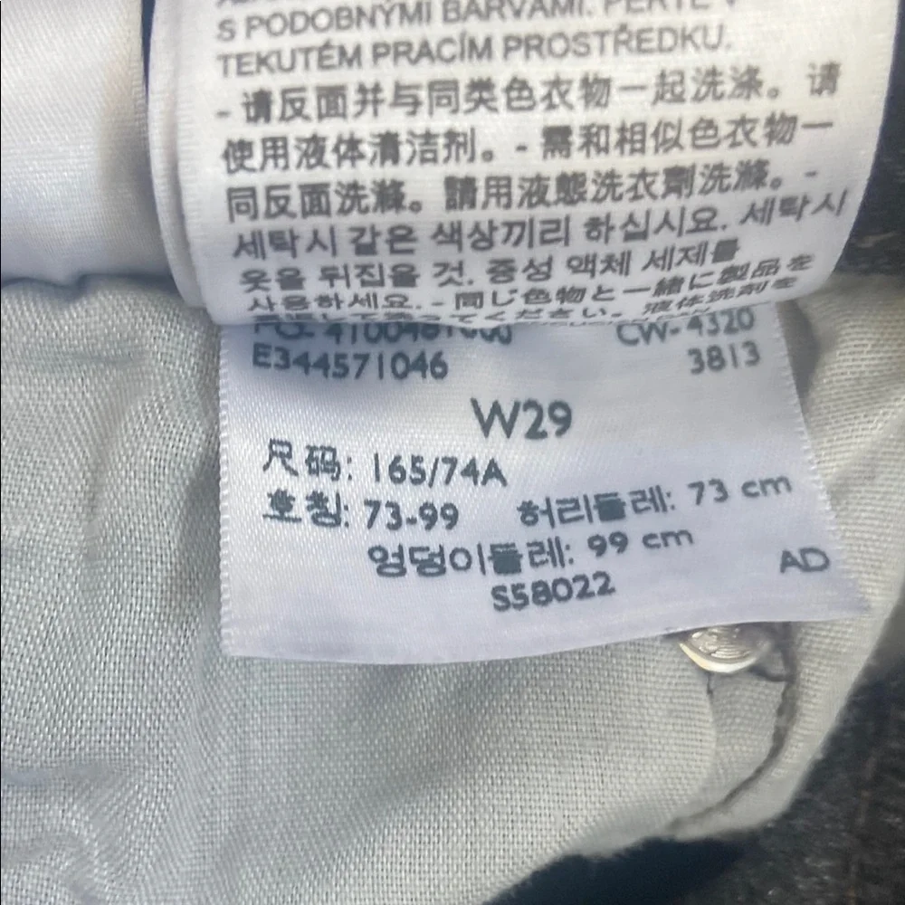 Levi's Black Denim Shorts - Picture 6 of 13